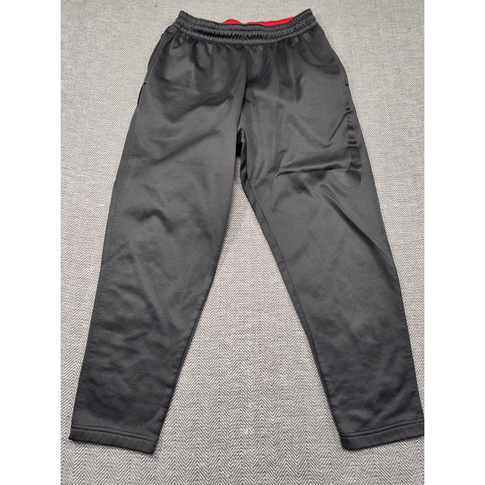 Nike Dri-FIT Mens Joggers Anthracite Gray Fleece Training Pants AQ2715-060 L